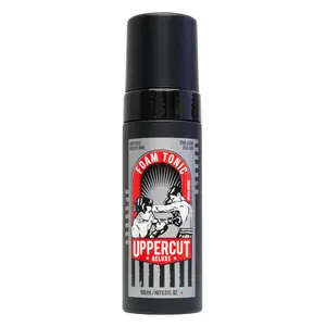 Uppercut Deluxe Foam Tonic Hydrating Hair Gel - 10.5 oz (283 g), Gentle Haircare Formula for Curly Hair